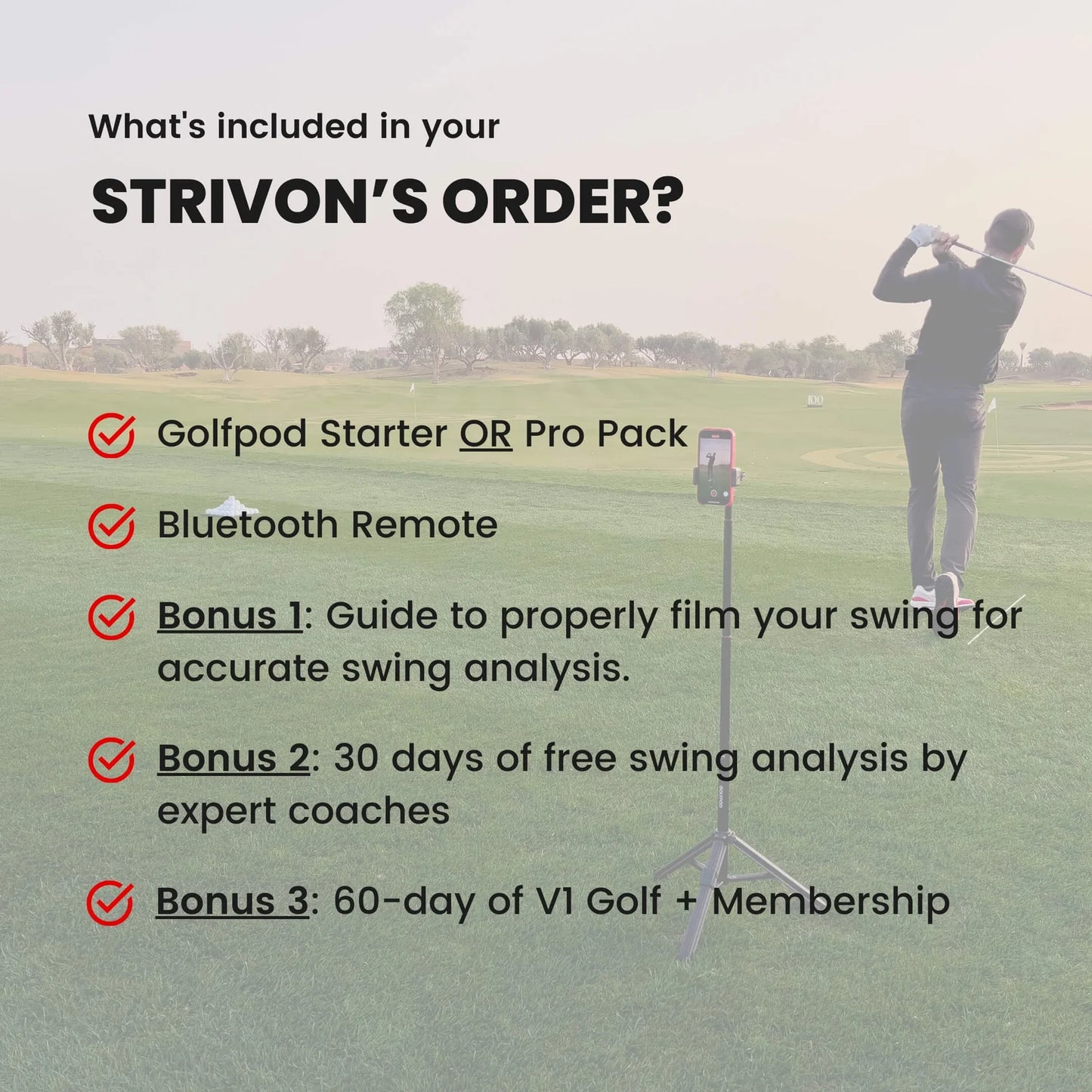STRIVON POD (Formerly Golfpod)