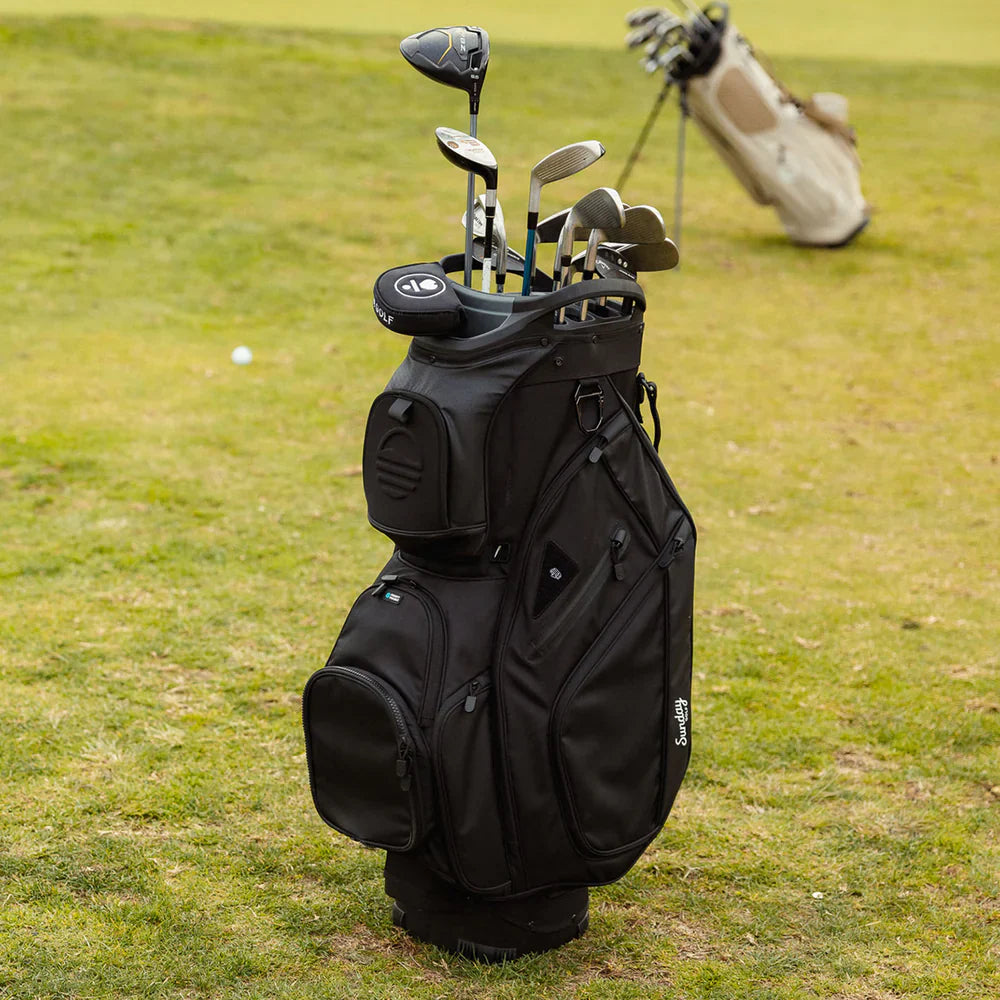 SUNDAY GOLF BIG RIG CART BAG - MATTE BLACK