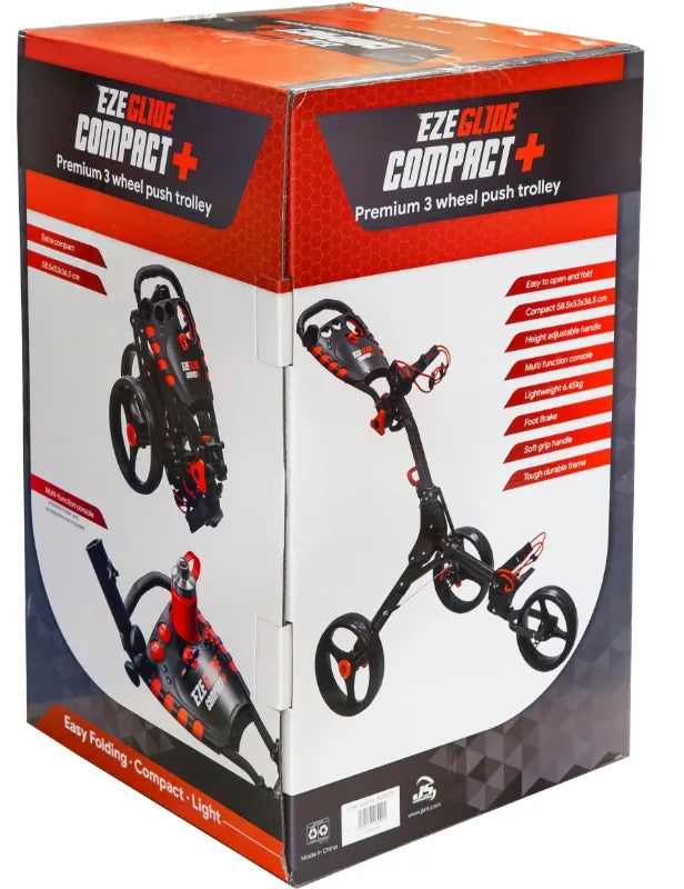 EZEGLIDE COMPACT + TROLLEY - SILVER