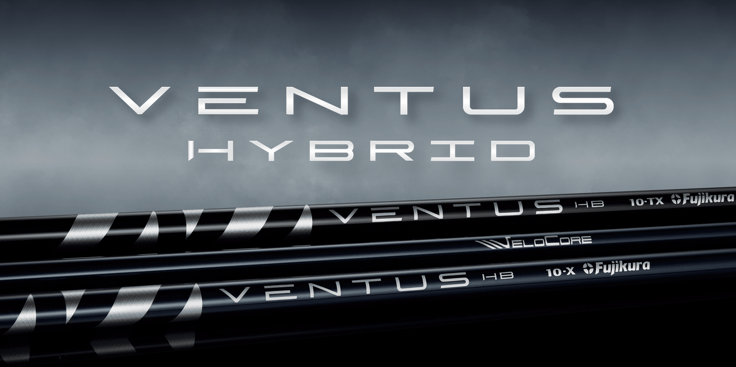 FUJIKURA VENTUS 'VELOCORE' BLACK HYBRID SHAFT