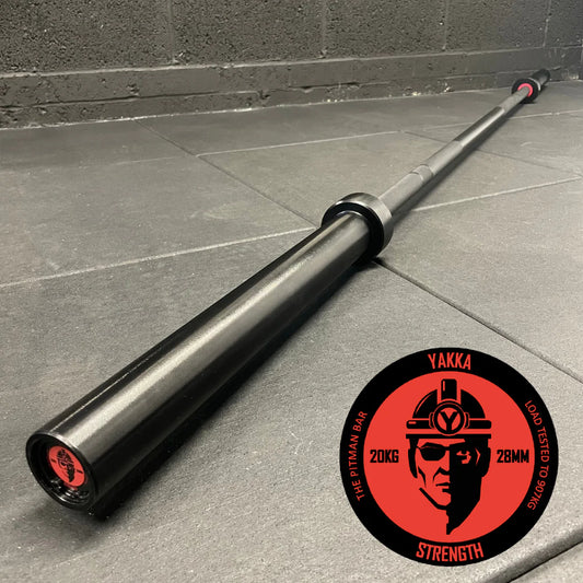 YAKKA STRENGTH THE PITMAN BAR - CERAKOTE / BLACK ZINC