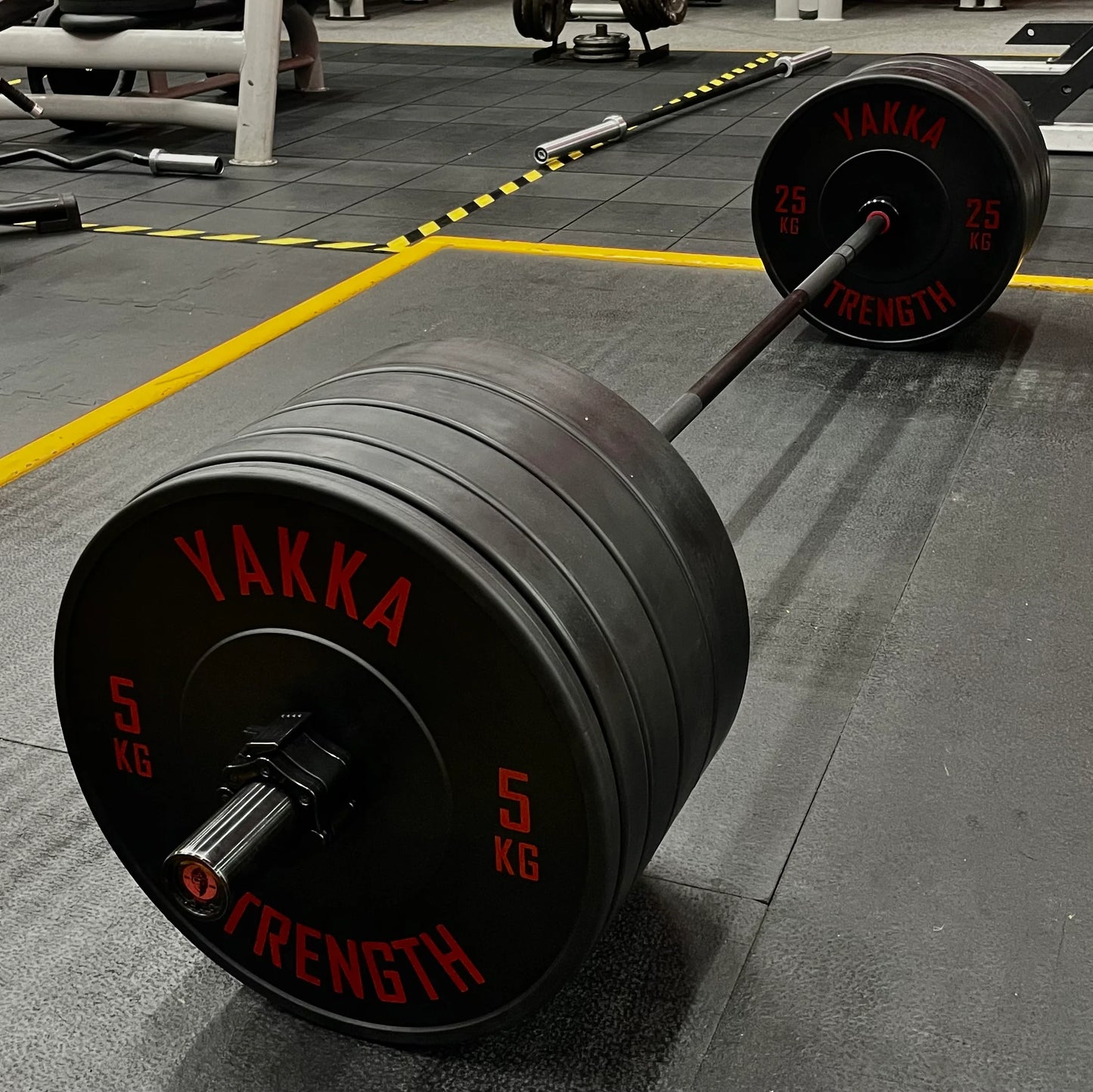 YAKKA STRENGTH THE PITMAN BAR - CERAKOTE / BLACK ZINC