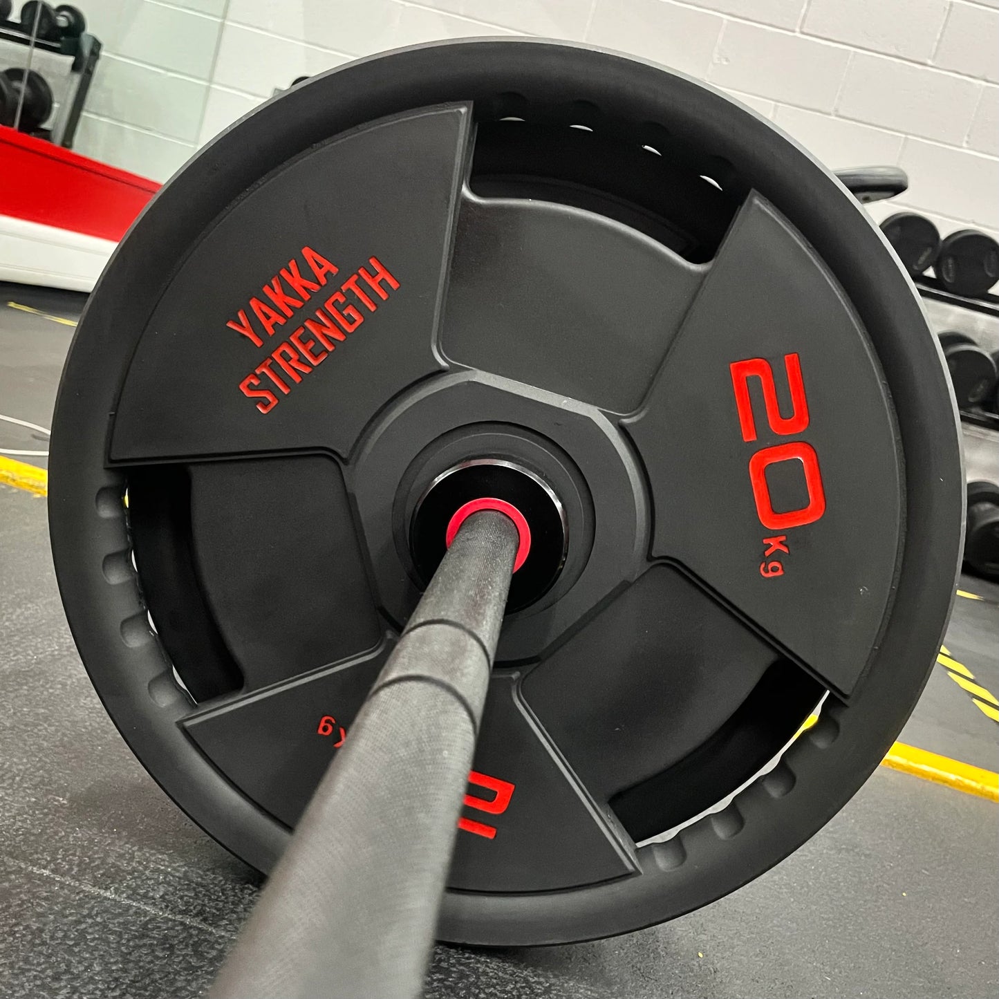 YAKKA STRENGTH THE PITMAN BAR - CERAKOTE / BLACK ZINC