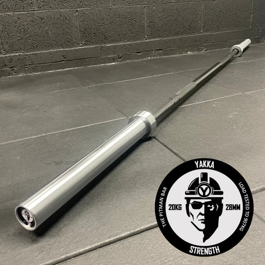YAKKA STRENGTH THE PITMAN BAR - CERAKOTE / HARD CHROME