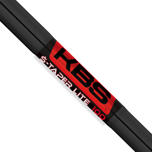 KBS $-TAPER LITE IRON SHAFT - BLACK PVD (.355 TAPER)