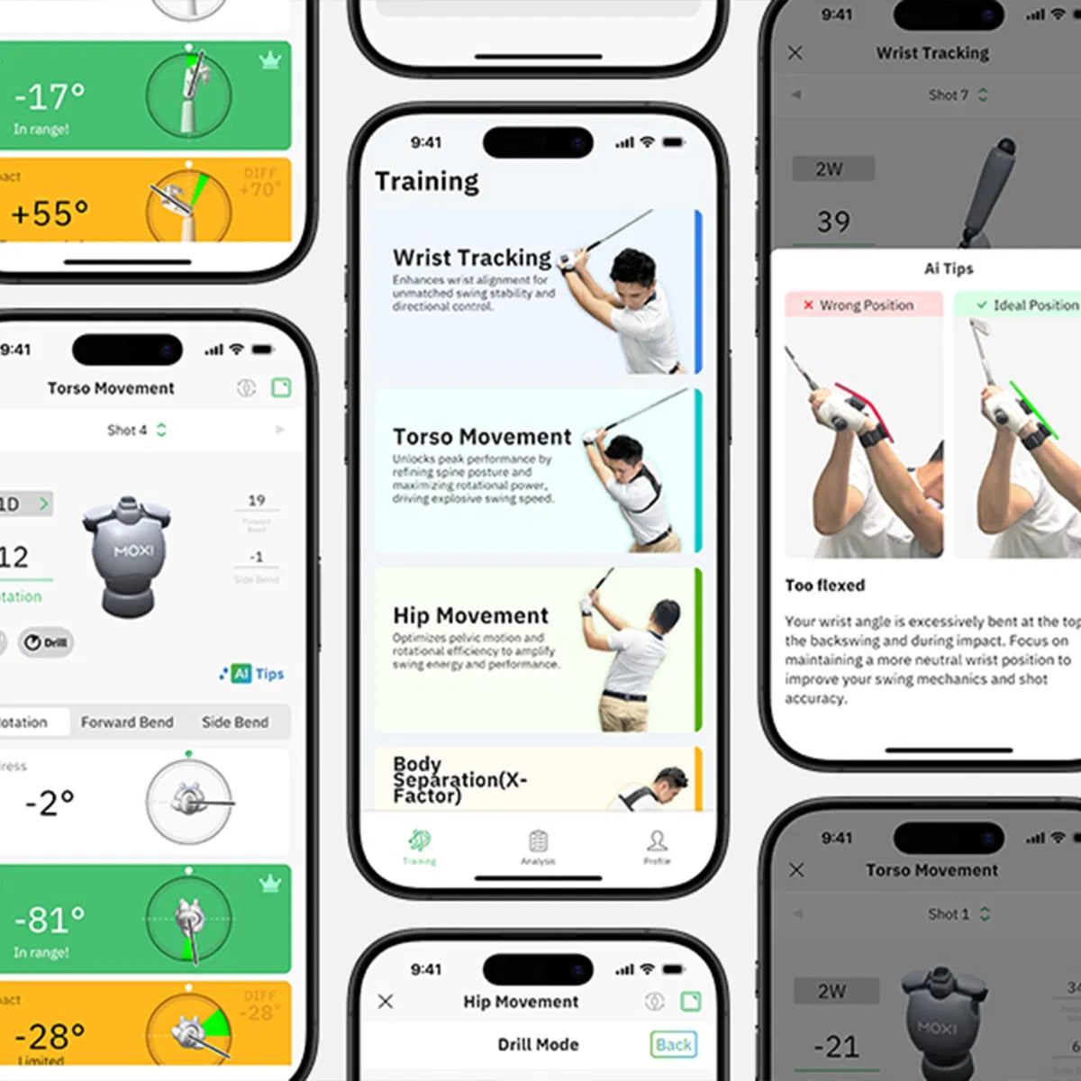 MOXI SWING MOTION TRACKER