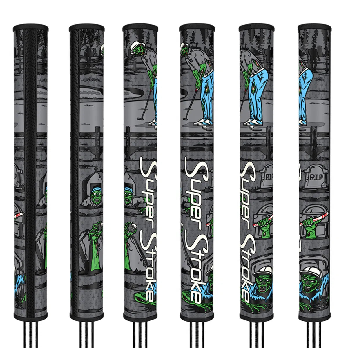 SUPERSTROKE LIMITED EDITION PISTOL 2.0 - HALLOWEEN ZOMBIE PUTTER GRIP