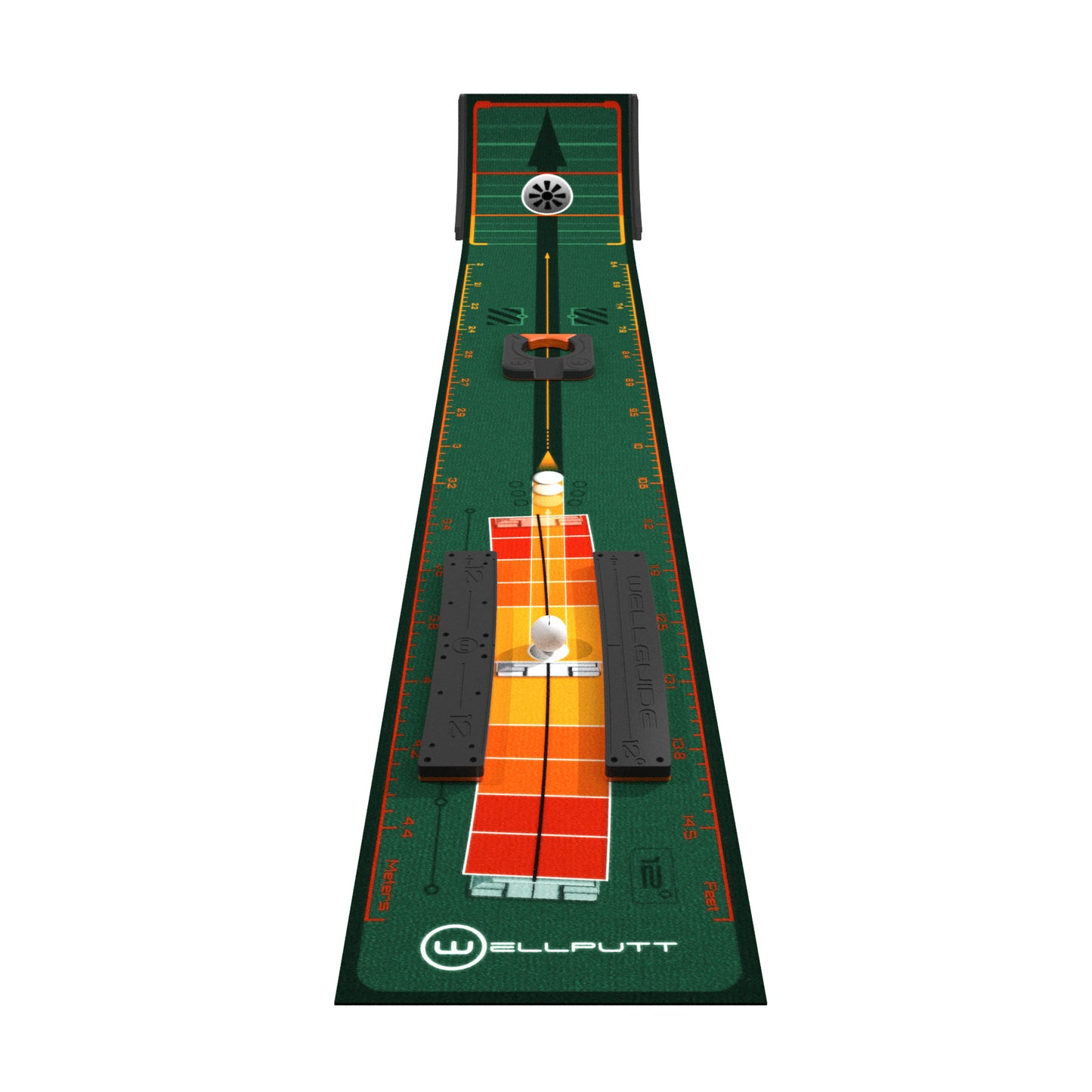 WELLPUTT STROKE MASTER PUTTING MAT