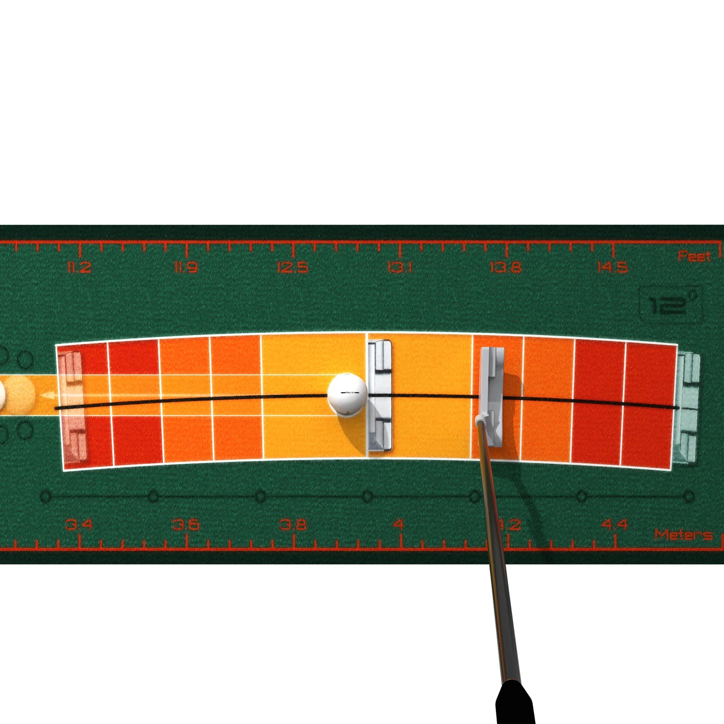 WELLPUTT STROKE MASTER PUTTING MAT