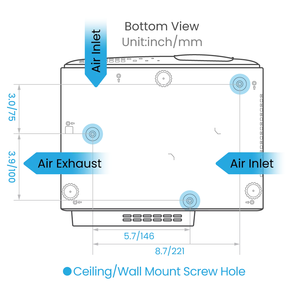 BENQ TK710STI PROJECTOR (4K LASER)