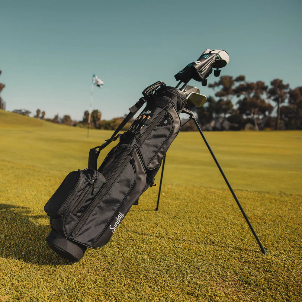 SUNDAY GOLF LOMA XL STAND BAG - MATTE BLACK