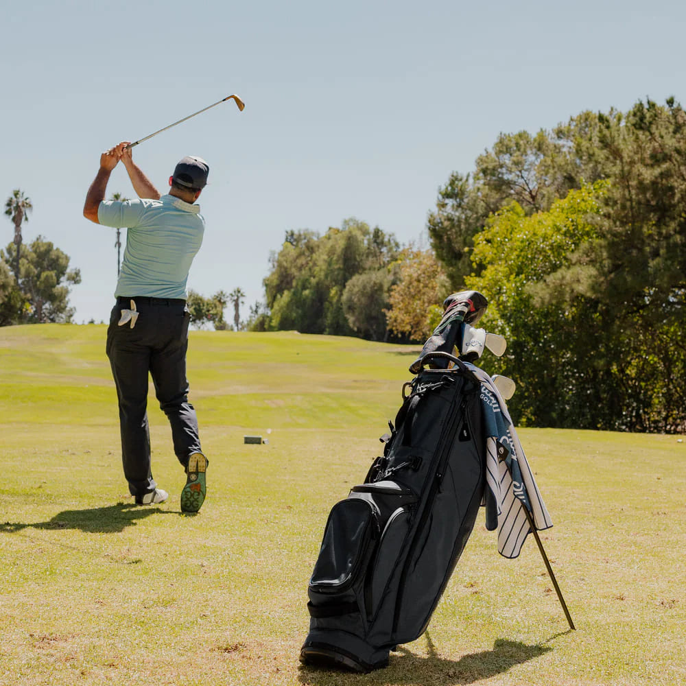 SUNDAY GOLF RYDER 23 STAND BAG - MATTE BLACK