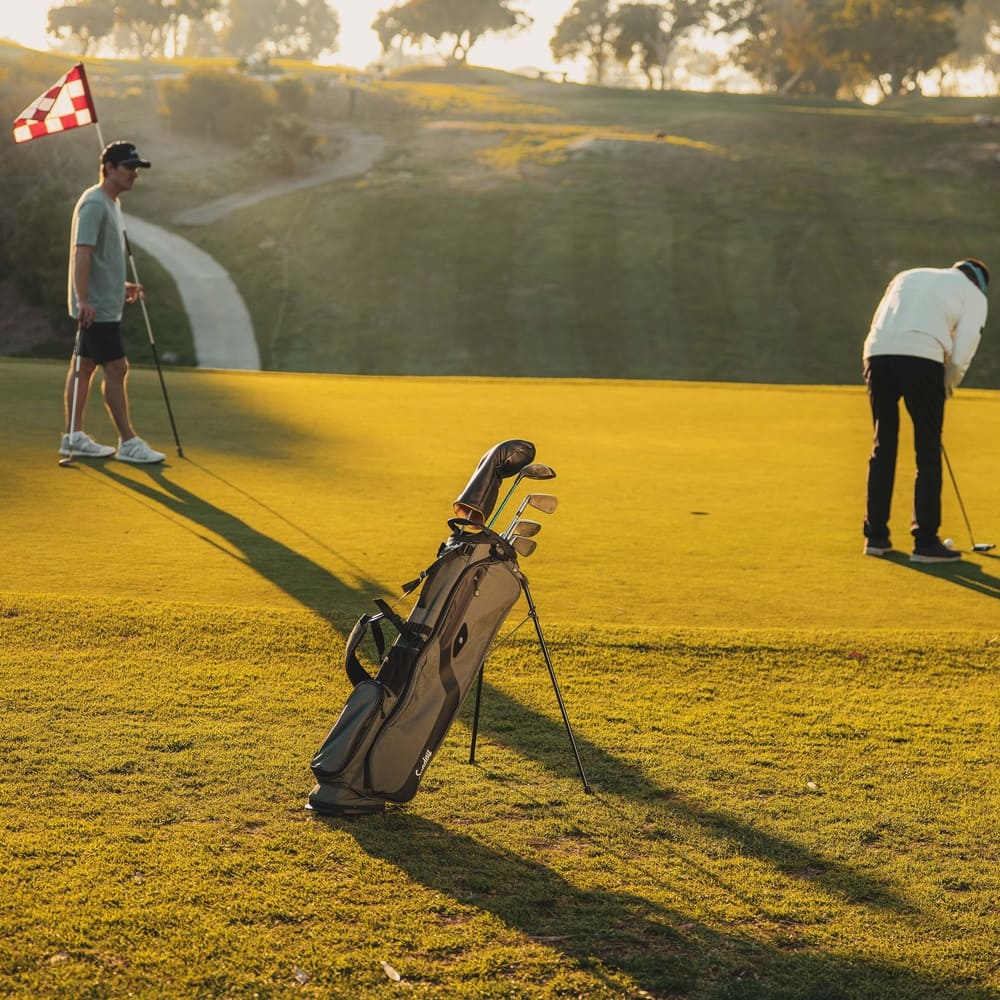 SUNDAY GOLF EL CAMINO WALKING BAG - MIDNIGHT GREEN