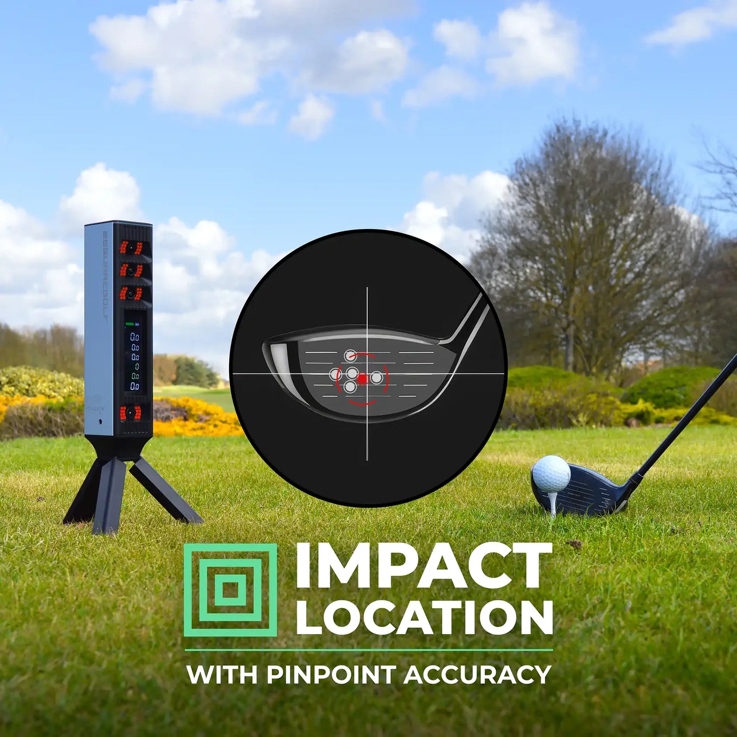 SQUARE GOLF OMNI LAUNCH MONITOR