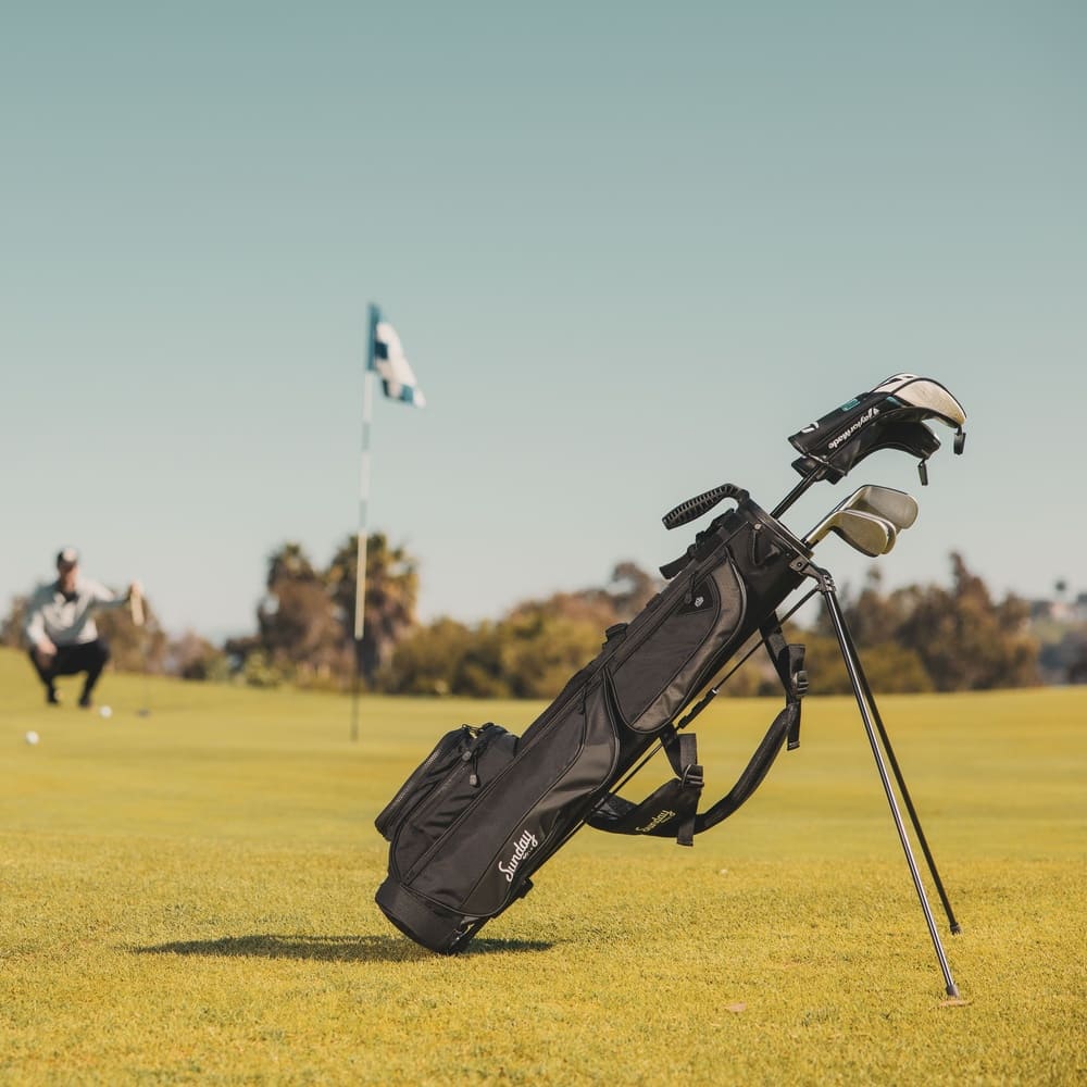 SUNDAY GOLF LOMA XL STAND BAG - MATTE BLACK
