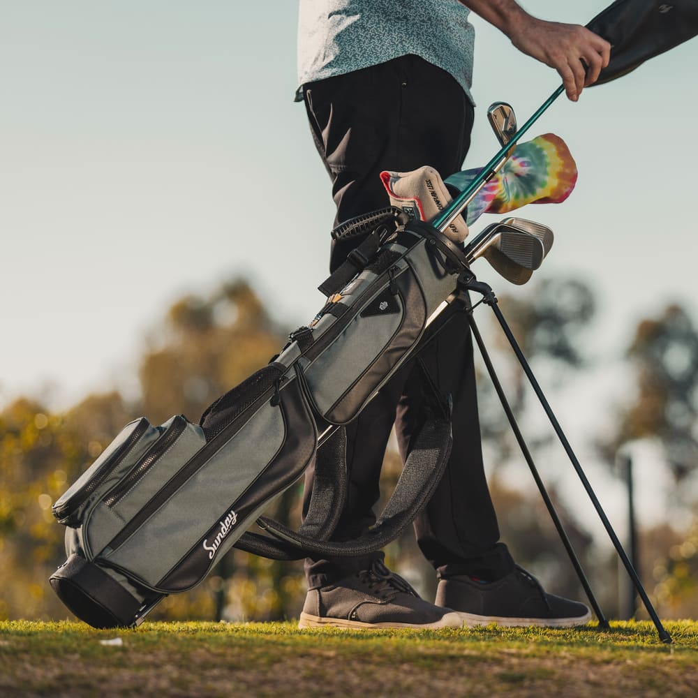 SUNDAY GOLF LOMA XL STAND BAG - MIDNIGHT GREEN