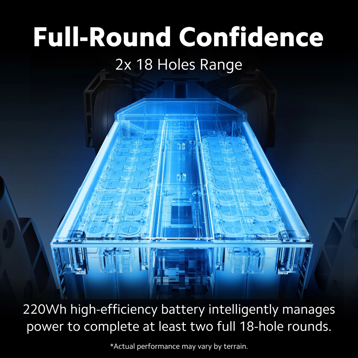 NAVEE BIRDIE 3 ELECTRIC REMOTE GOLF TROLLEY