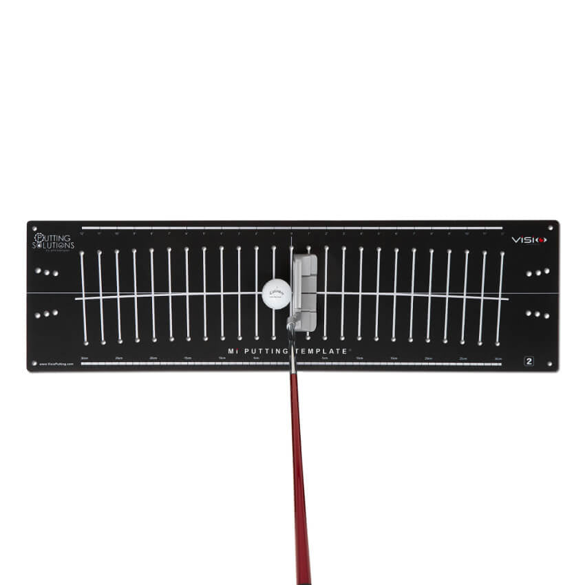 VISIO Mi PUTTING TEMPLATE BLACK