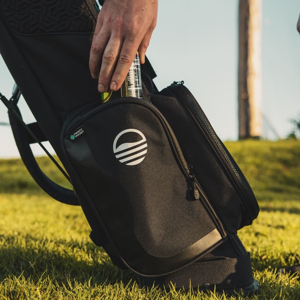 SUNDAY GOLF EL CAMINO WALKING BAG - MATTE BLACK