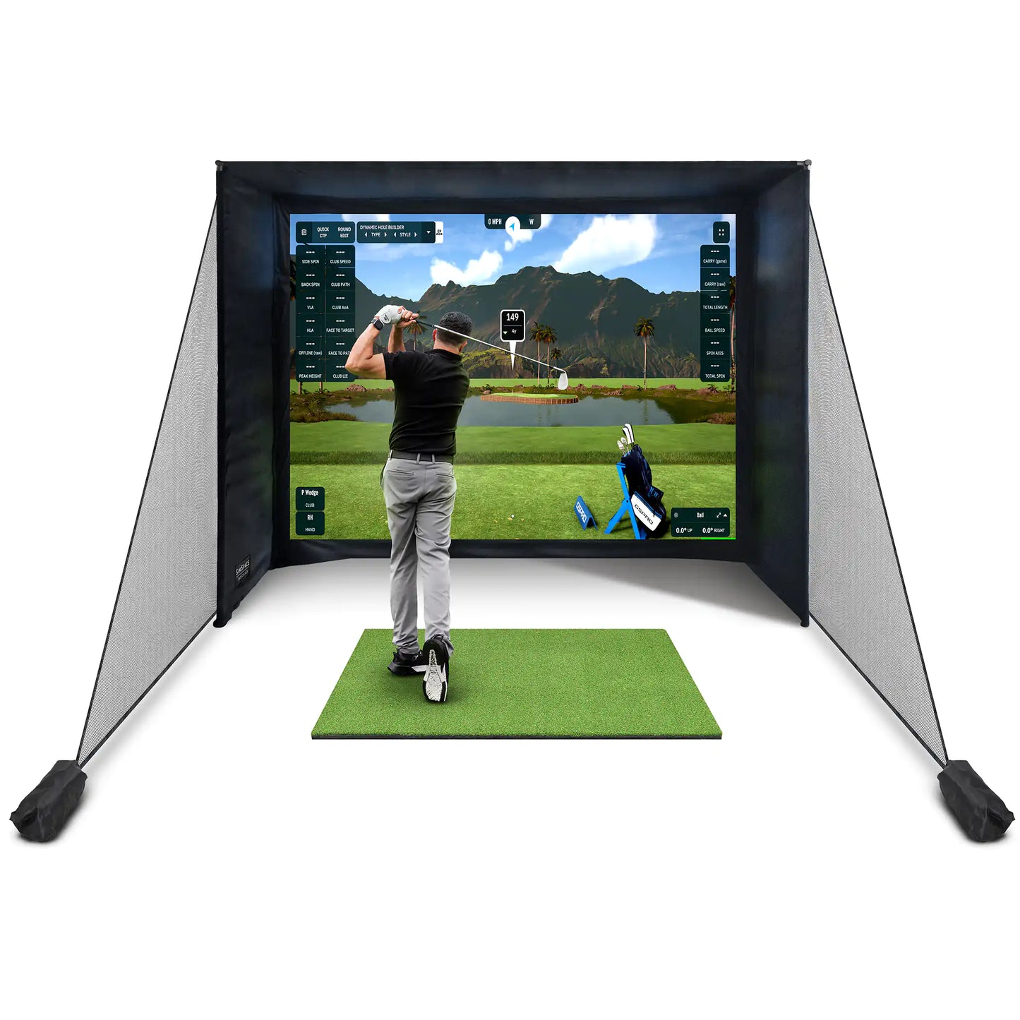 SIMSPACE SLIM GOLF ENCLOSURE