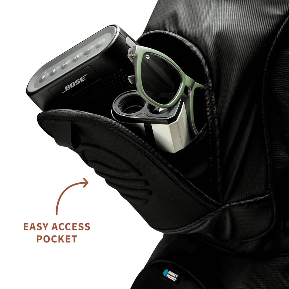 SUNDAY GOLF BIG RIG CART BAG - MATTE BLACK
