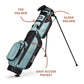 SUNDAY GOLF LOMA XL STAND BAG - SEAFOAM