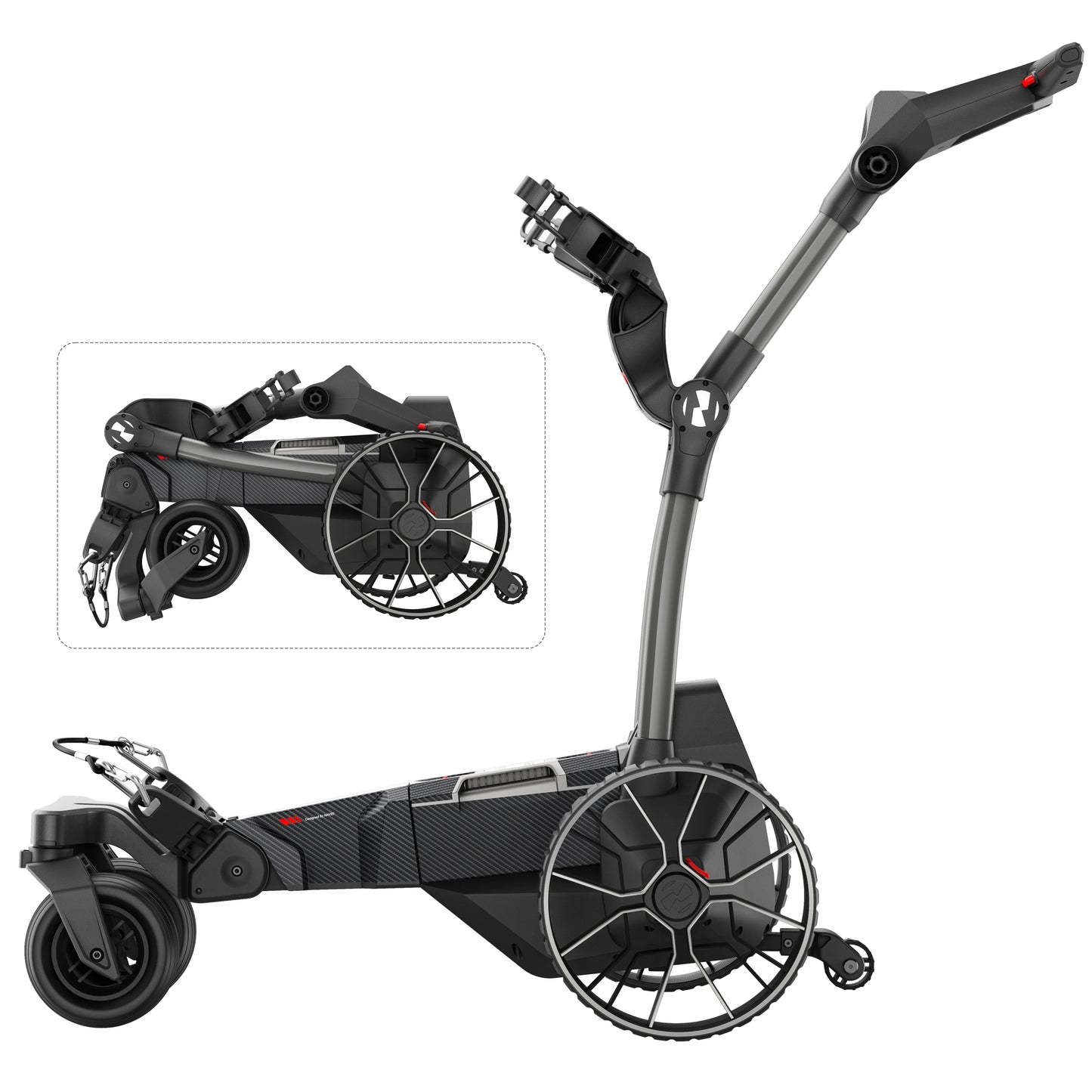 NAVEE BIRDIE 3 ELECTRIC REMOTE GOLF TROLLEY