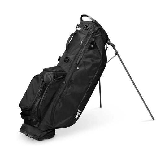 SUNDAY GOLF RYDER 23 STAND BAG - MATTE BLACK