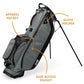 SUNDAY GOLF RYDER 23 STAND BAG - MIDNIGHT GREEN