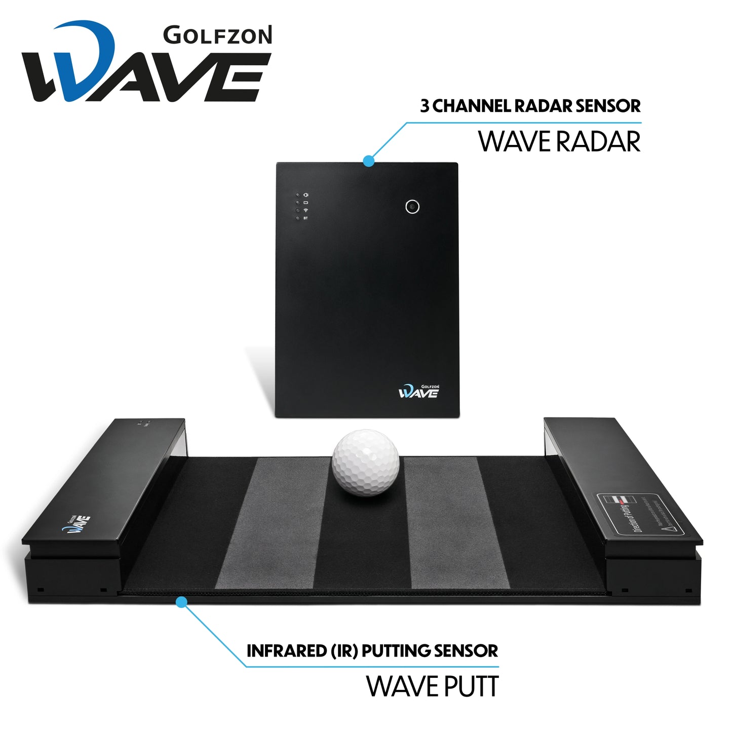 GOLFZON WAVE SIMULATOR & LAUNCH MONITOR