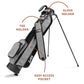 SUNDAY GOLF LOMA STAND BAG - HEATHER GRAY