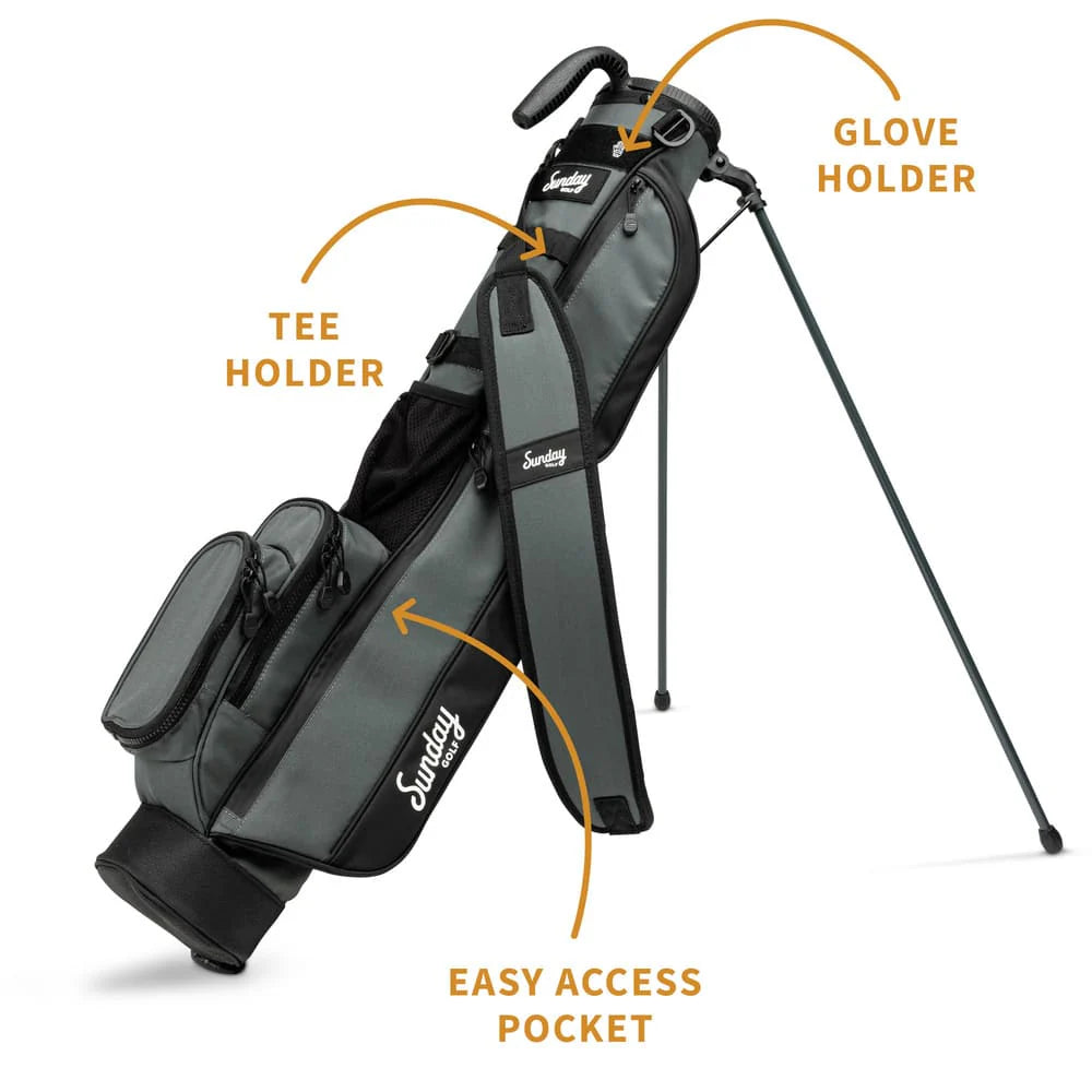 SUNDAY GOLF LOMA STAND BAG - MIDNIGHT GREEN