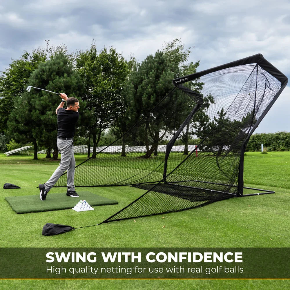 SIMSPACE WIDE DELUXE GOLF PRACTICE NET