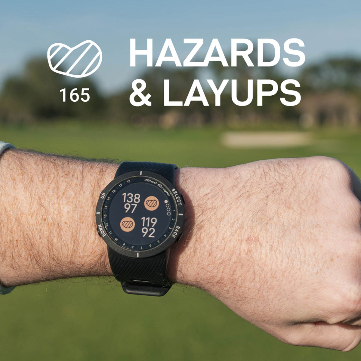 SHOT SCOPE V5 GPS WATCH