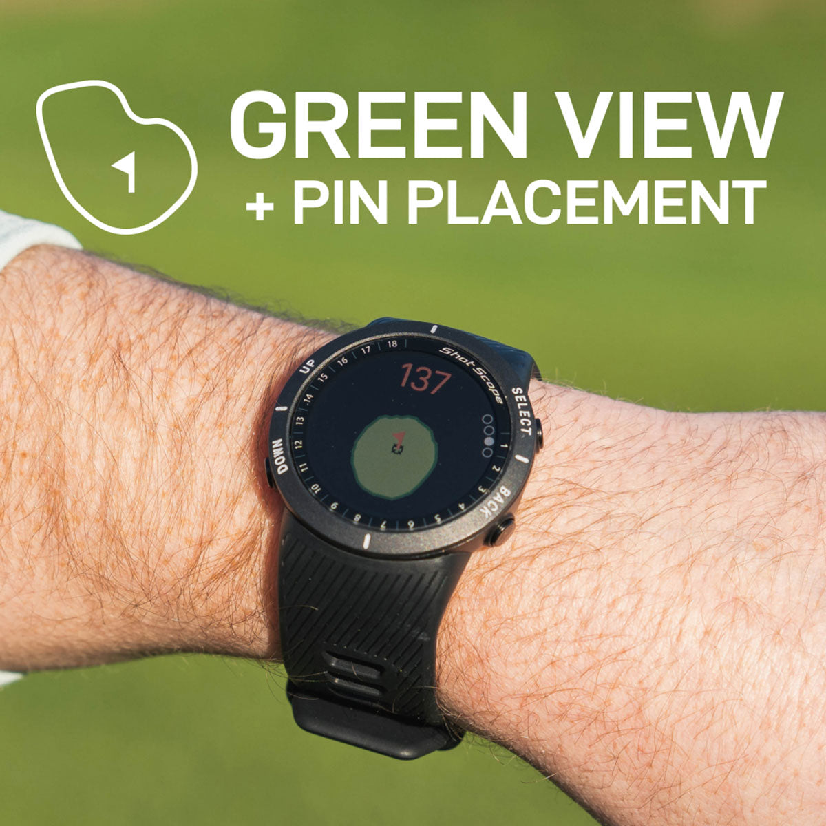 SHOT SCOPE V5 GPS WATCH