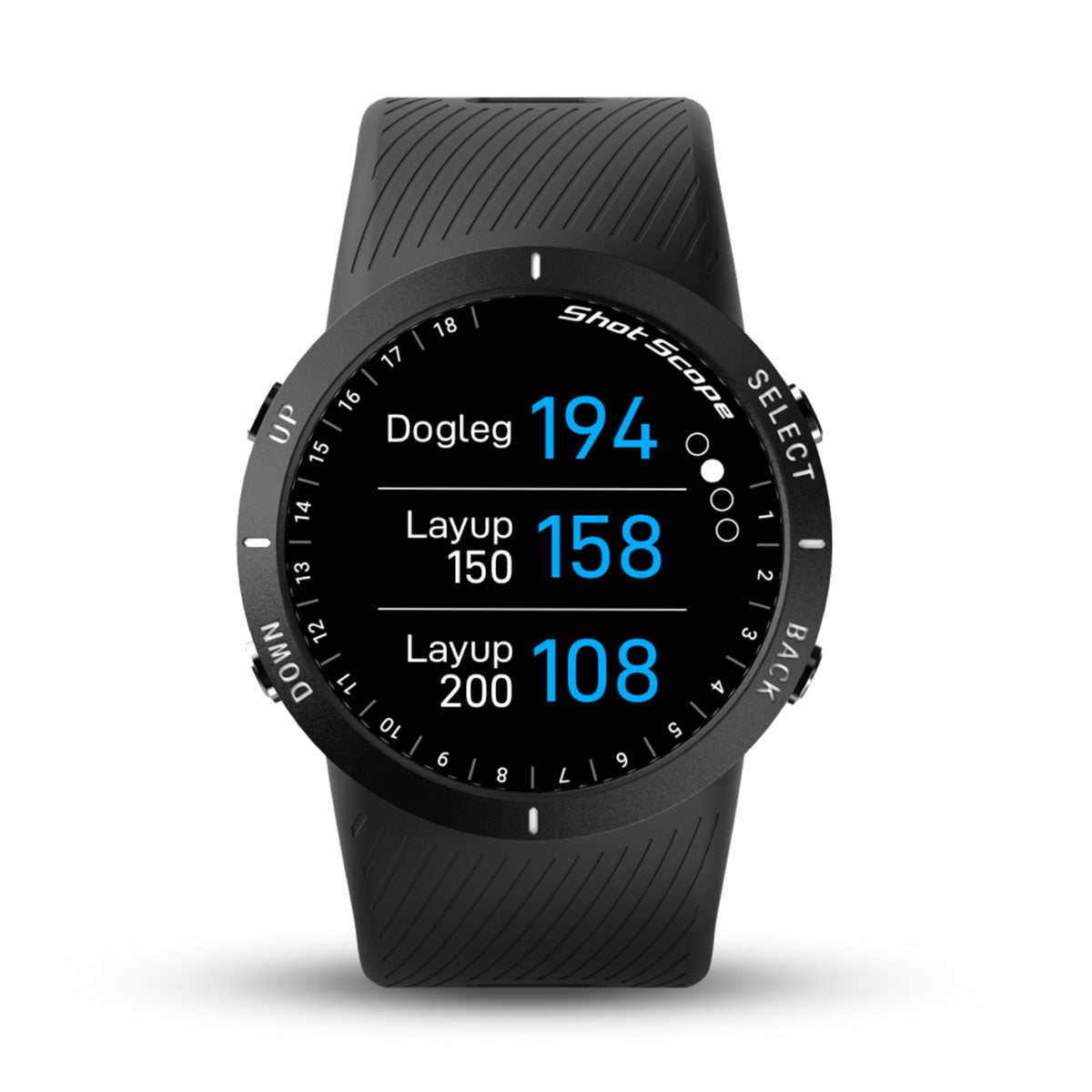 SHOT SCOPE V5 GPS WATCH