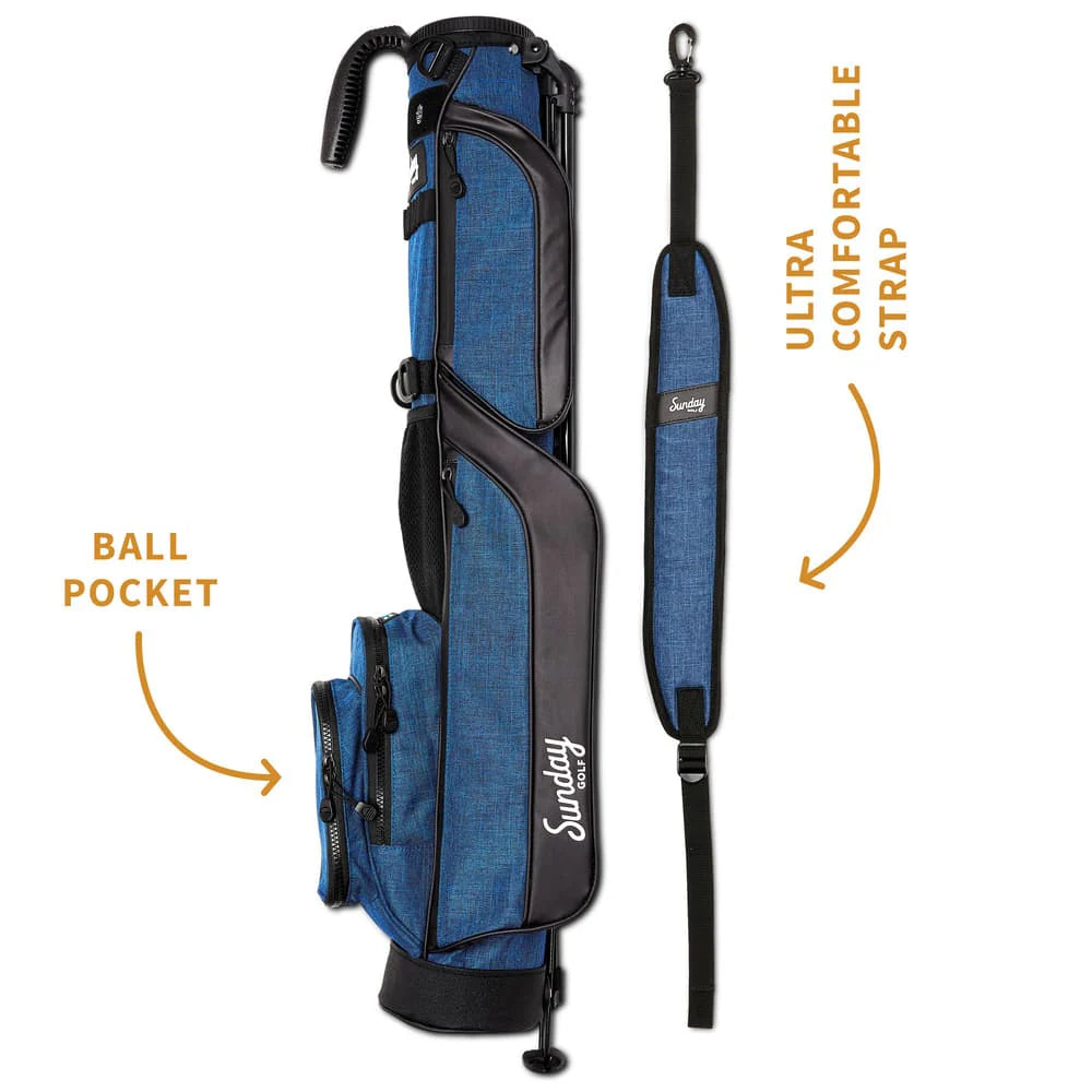 SUNDAY GOLF LOMA STAND BAG - COBALT BLUE