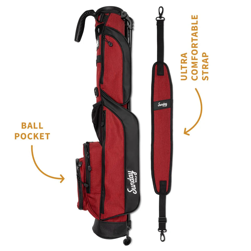 SUNDAY GOLF LOMA STAND BAG - RON BURGUNDY