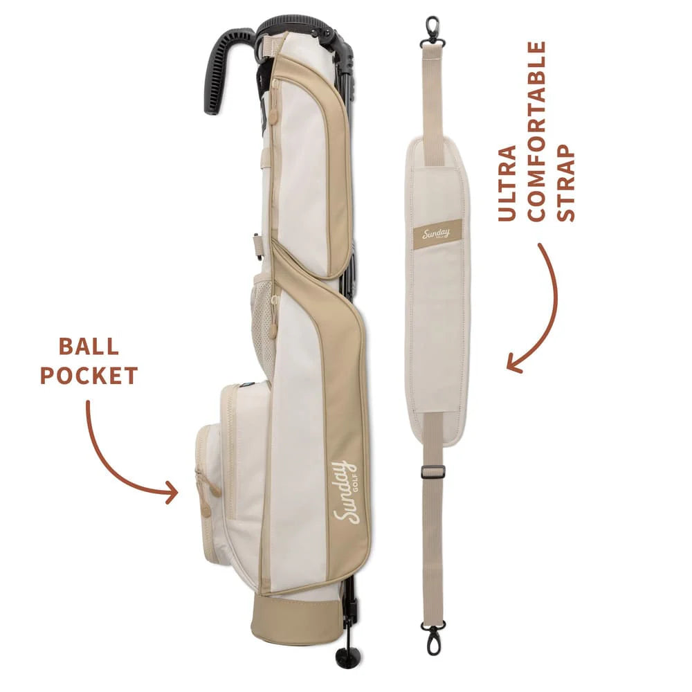 SUNDAY GOLF LOMA STAND BAG - TOASTED ALMOND