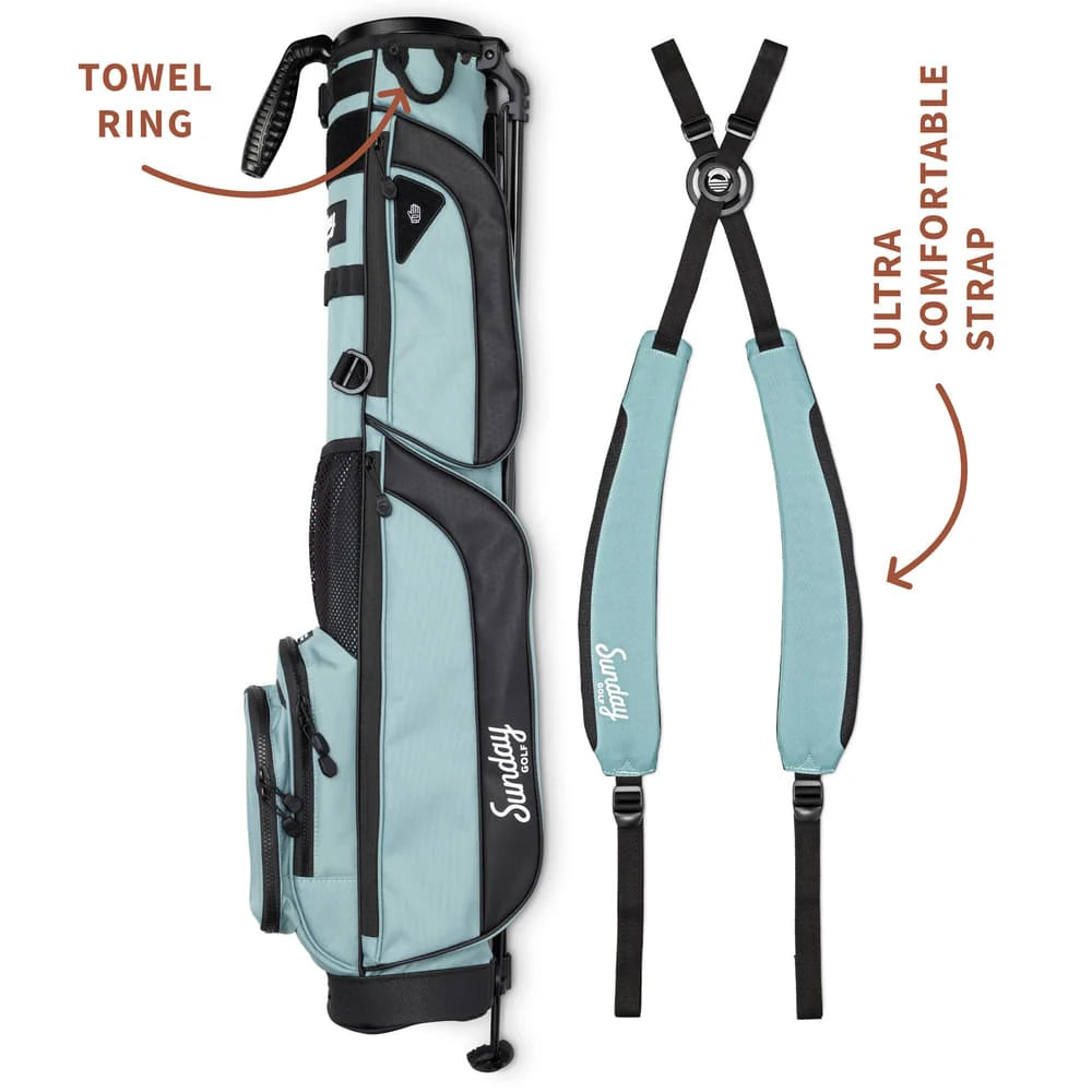 SUNDAY GOLF LOMA XL STAND BAG - SEAFOAM
