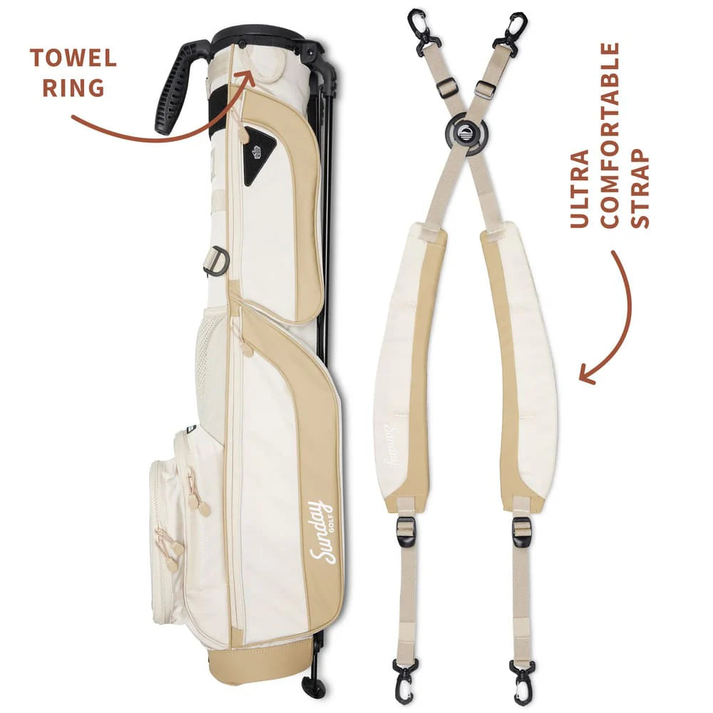 SUNDAY GOLF LOMA XL STAND BAG - TOASTED ALMOND