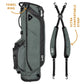 SUNDAY GOLF RYDER 23 STAND BAG - MIDNIGHT GREEN