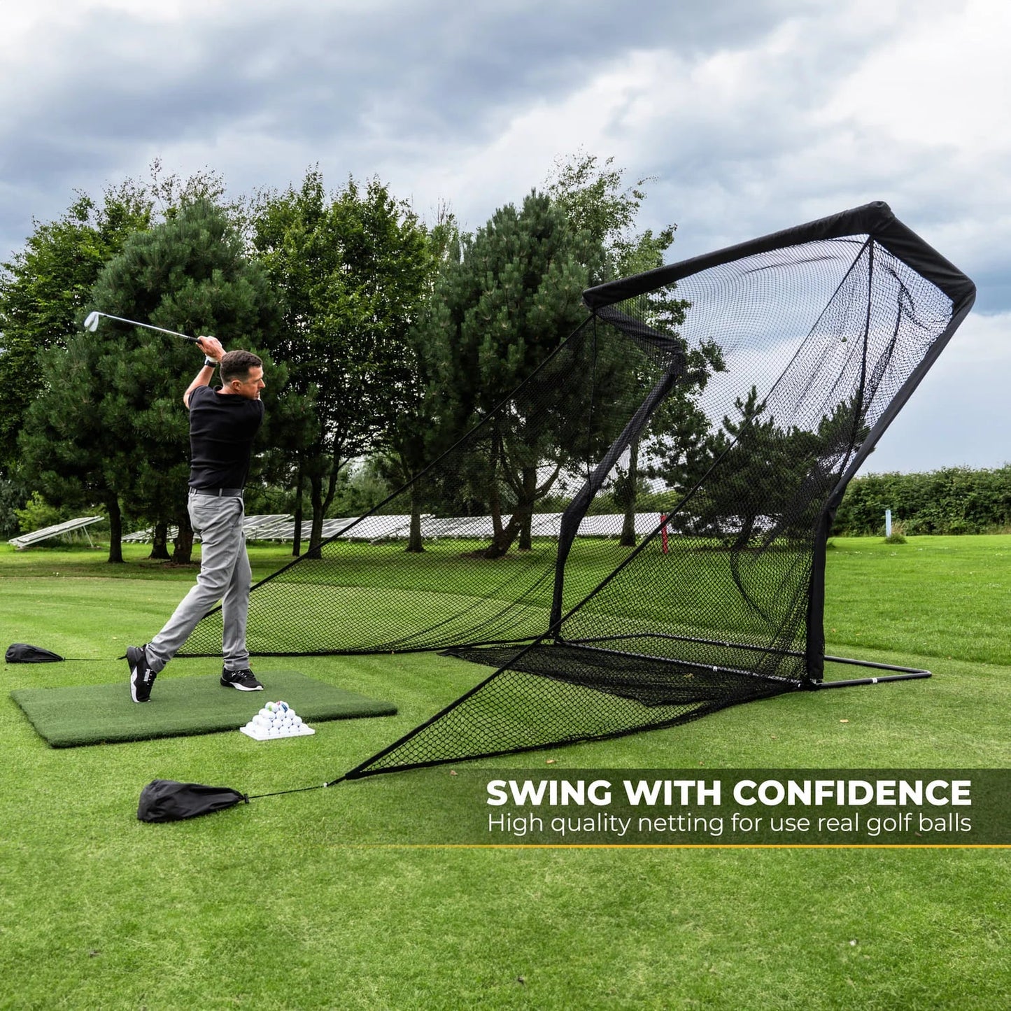 SIMSPACE DELUXE GOLF PRACTICE NET