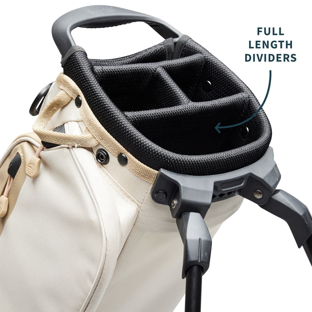 SUNDAY GOLF EL CAMINO WALKING BAG - TOASTED ALMOND