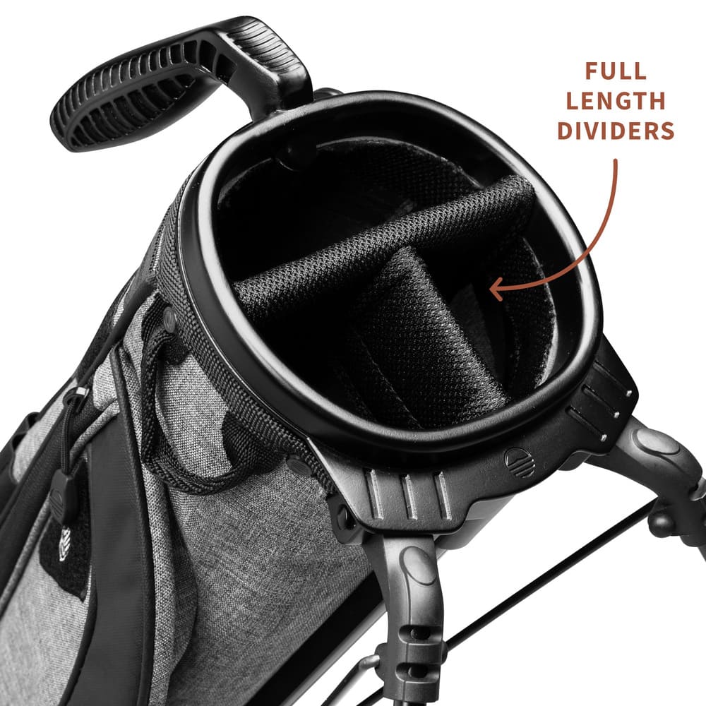 SUNDAY GOLF LOMA XL STAND BAG - HEATHER GRAY