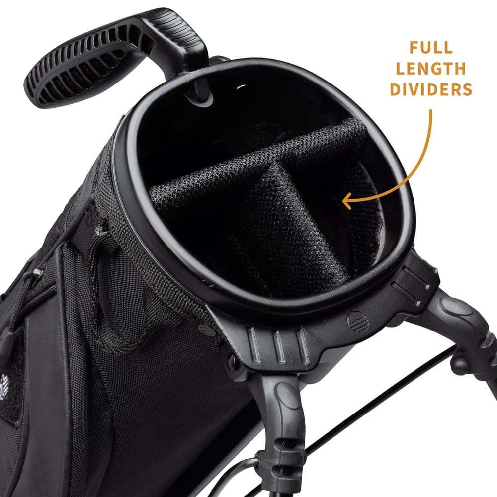 SUNDAY GOLF LOMA XL STAND BAG - MATTE BLACK