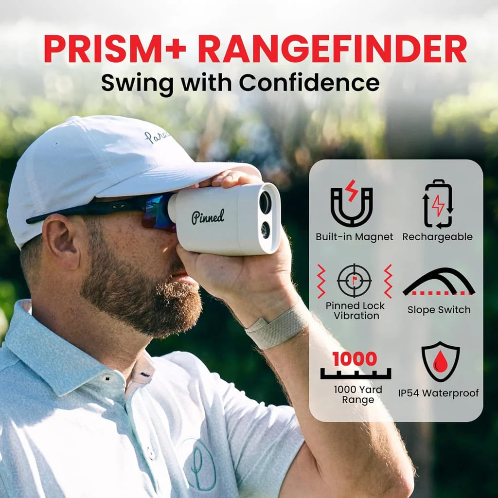 PINNED GOLF PRISM+ RANGEFINDER
