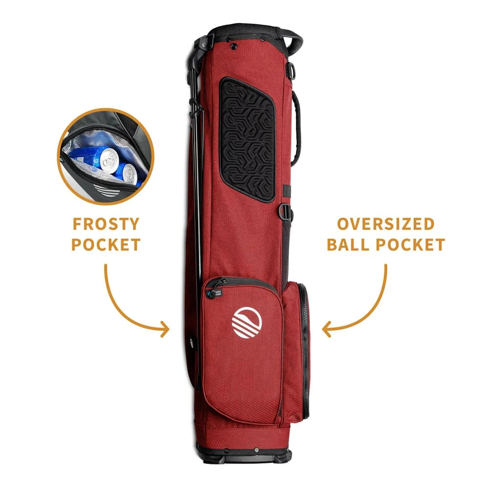 SUNDAY GOLF EL CAMINO WALKING BAG - RON BURGUNDY