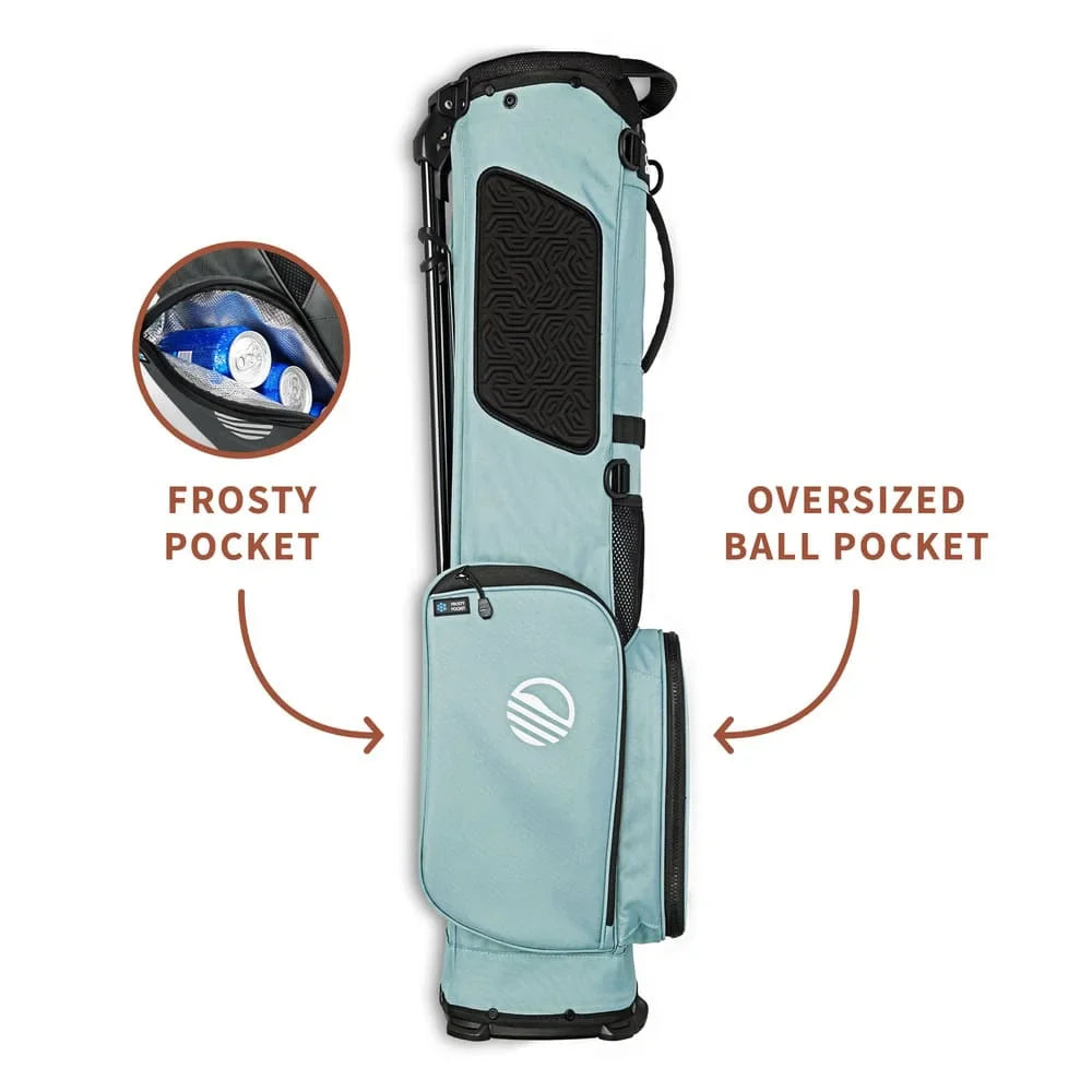 SUNDAY GOLF EL CAMINO WALKING BAG - SEAFOAM