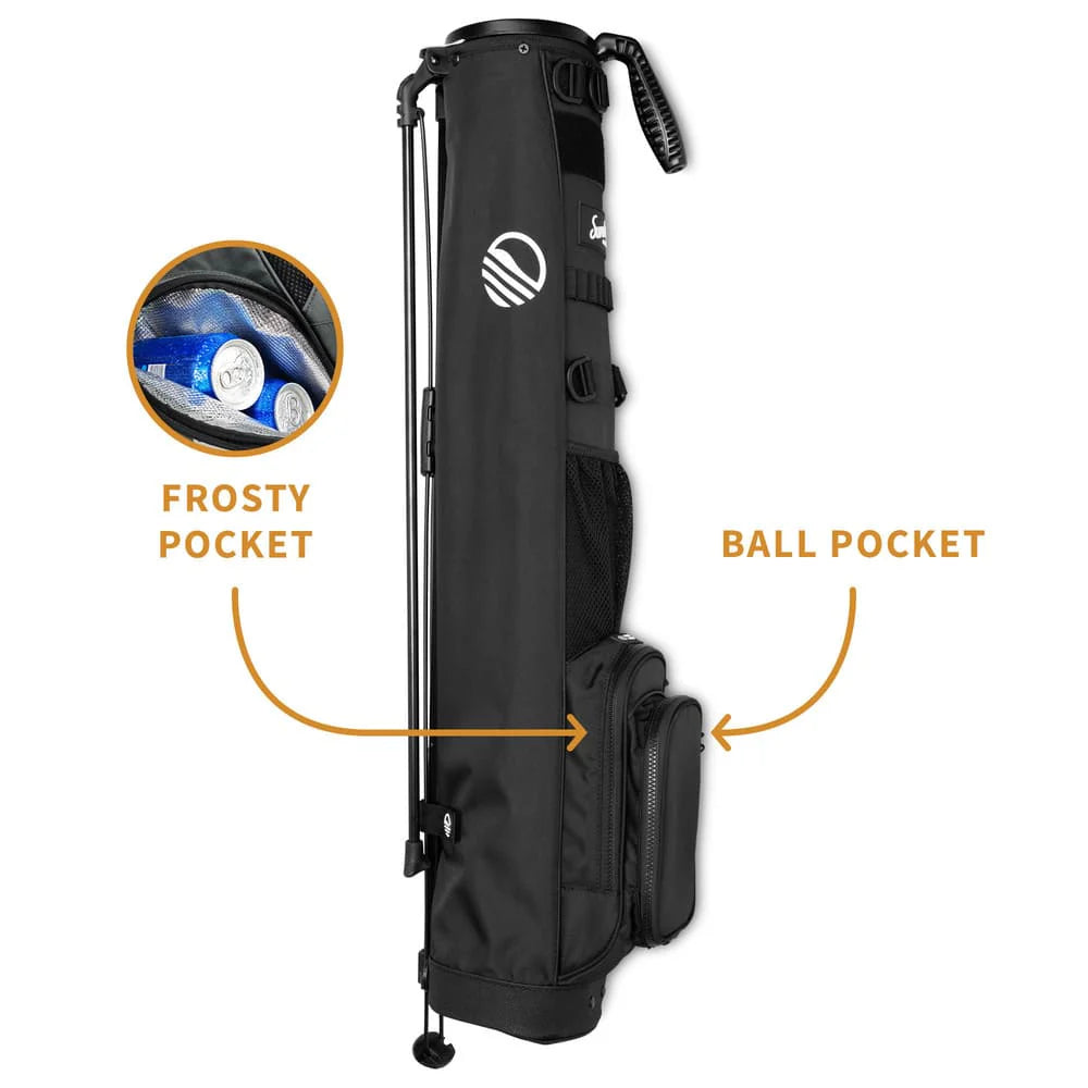 SUNDAY GOLF LOMA XL STAND BAG - MATTE BLACK